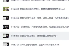 《换个视角学Python 基础到提高 精品课程》学会Python 随便爬爬爬[MP4]