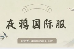 最新上线游戏大作《夜鸦国际服》，无脑搬砖，单机500+