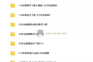 理想树《小学必刷题必刷卷·2025春》 2.5GB