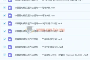 2024高三高考地理 林萧地理 寒假班