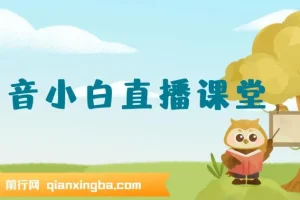 抖音小白直播课堂 一本书 一个支架 坐在家里就能日入四位数