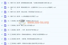 2024高三高考数学 小题狂刷营 1.0 树成林