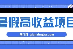 暑期高收益项目，小游戏赛道日收益1-2k+项目长期稳定 上手快 门槛低【揭秘】