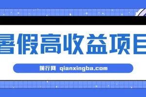 暑期高收益项目，小游戏赛道日收益1-2k+项目长期稳定 上手快 门槛低【揭秘】