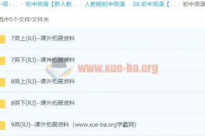 初中英语 课外拓展合集