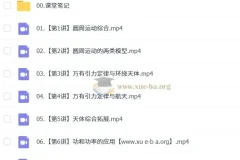 2027届2024-2025高一 高中物理 袁帅 秋季班 寒假班 春季班