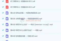 2024初三中考物理 杨萌 A+秋季班