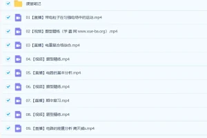 2023高二物理 蔺天威 s暑假班25讲完结 秋季班更新12讲