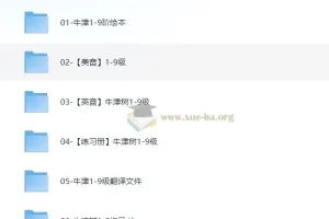 少儿英语启蒙课 童老师双语精讲 牛津阅读树 牛津树入门至高阶 3.15GB