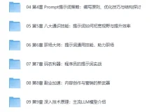 《AI人人必修-提示词工程+大模型多场景实战》（丰富资料15章完结)[MP4]