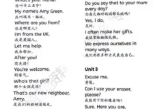 人教版PEP英语课本+听力音频全收录