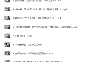 《B站精华：木鱼水心B站充电专属视频合集》[MP4][16GB]