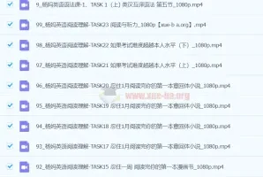 杨妈英语三套课程 口语训练营+英语拼读三合一+状元英语二合一