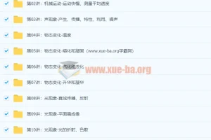 初二物理年卡目标满分班（人教版）【60讲杜春雨】