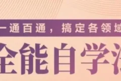 价值299元的专题课《一通百通，搞定各领域的全能自学法》