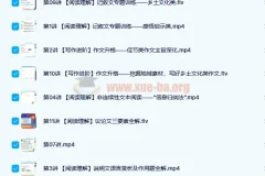 孙清珍 2021秋 初二语文阅读写作目标A+班 11讲带讲义