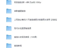 《小红书花198元买来的韩国瑜伽老师雅慧9节超高清瑜伽课程》[MP4][108G]