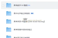 2026最新 高考语文数学英语物理化学 知识点笔记素材整理