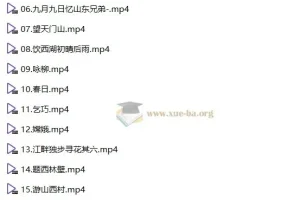 清华附小爱学堂 小学语文妙解古诗文56集