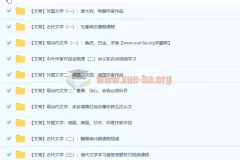 达吾力江文学常识专题课11讲带讲义