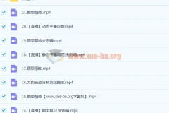 2023高一物理 彭娟娟 S暑假班 秋季班更新21讲