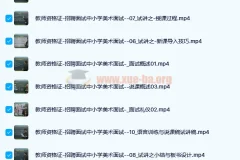 中小学美术面试说课试讲通关班14讲（辅助资料第一套）