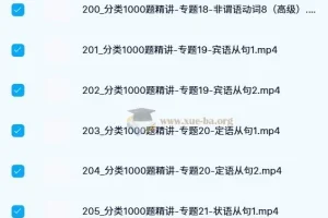 英语Harry老师语法三合一系统语法句子翻译