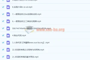 初中英语207集趣味英语语法动画