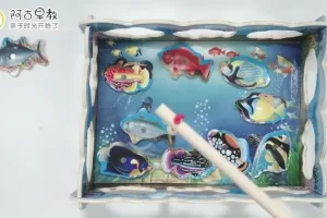 明星早教老师精讲《小黑鱼》：绘本阅读+绘画手工+亲子游戏