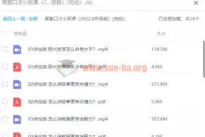 【高管口才】高管口才小班课（2022.8升级版）(完结）