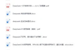 《DeepSeek全系资源：使用指南+提示词秘籍+本地部署》[PDF]