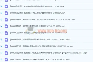 【杨精坤】手机进阶提升训练营 手机风光摄影的进阶拍摄技巧-手机摄影21天提升训练营拍出有意境的照片