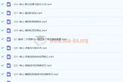 2023高考数学 王梦抒数学 一轮 230节