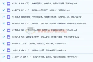 2023高考历史 关也历史 更新24讲