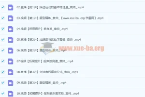 2024高一物理 袁帅物理 A+暑假班