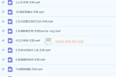 2025初一生物 张雨桐生物 秋季上（暑假A+）