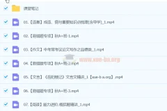 2025初三中考语文 柳宁语文 暑假班