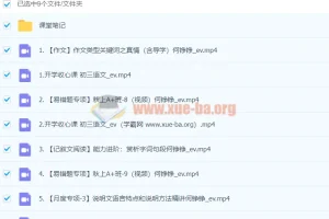 2024初三中考语文 何铮铮 秋季班 上