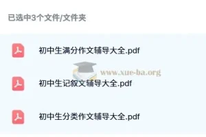 全胜宝典初中作文辅导大全