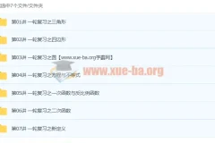 初三数学寒假培训班(创新在线) 伏星宇