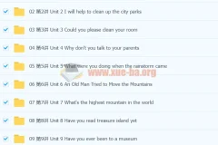 初中英语八年级下（万斯佳）