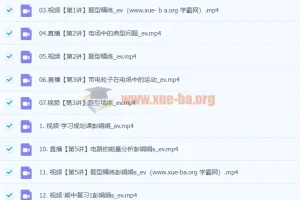 2024高二物理 彭娟娟物理 S秋季班