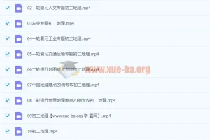 2021八年级地理CX春季（完结）陈剑煜