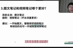 旅游小红人:小红书旅游笔记账号实操攻略实战课程