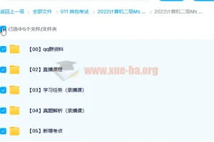 2022计算机二级Ms Office