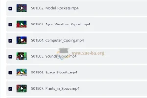 BBC儿童科学主题游戏节目 Get Set Galactic (1-3季)
