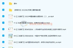 高中政治 2022高三高考政治刘佳斌新课标二轮复习 春季班