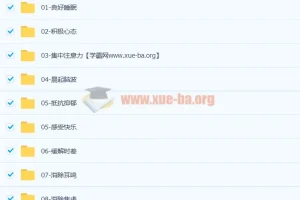 【完结】1000首阿尔法A脑波功能音乐