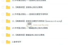 2025 陈潭飞 初三化学中考化学培训班 春上·全国版·A+