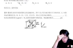 2025高考化学一轮二轮全程班-冷士强名师精讲